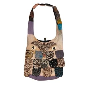 Vintage Handmade Owl Bag